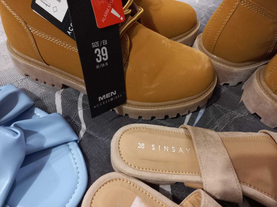 Чисто нови обувки по 10лв /чифт ,номера от 38 до 45