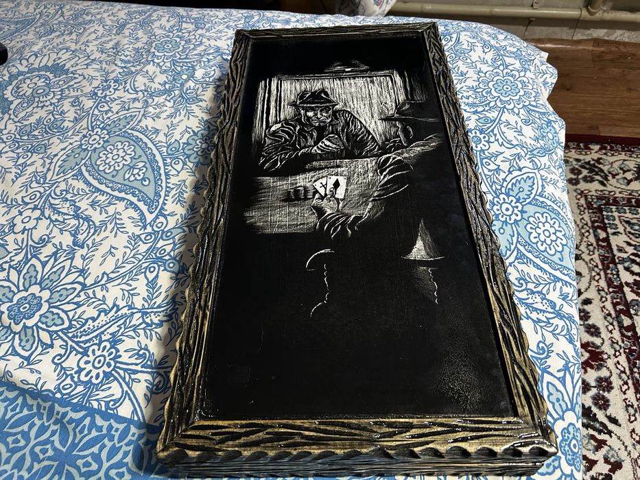 Продам нарды новые ручная работа