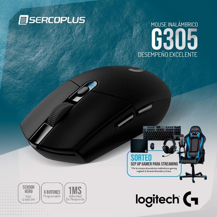 Logitech G305 Оригинал Wireless Беспроводная мышка/мышь (1шт)
