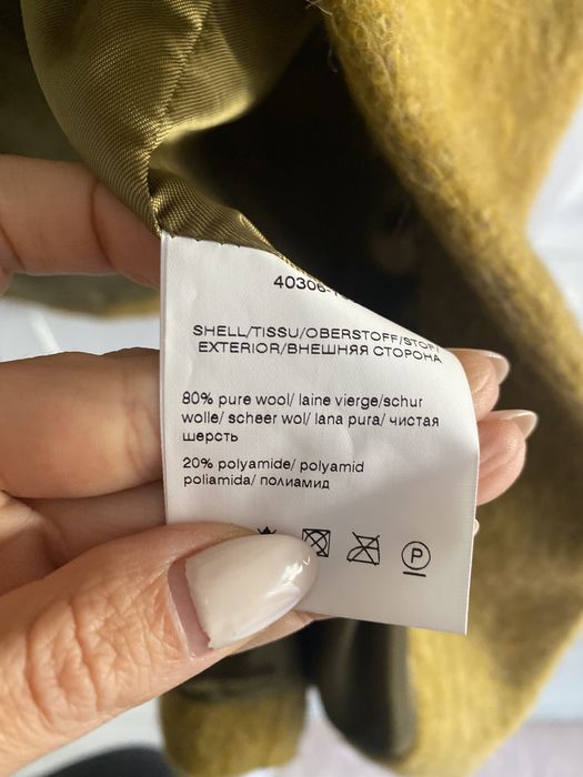 Палто с 80% вълна, ХS, ново