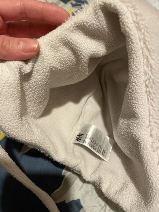 Шапка с подплата от полар 86-92 размер