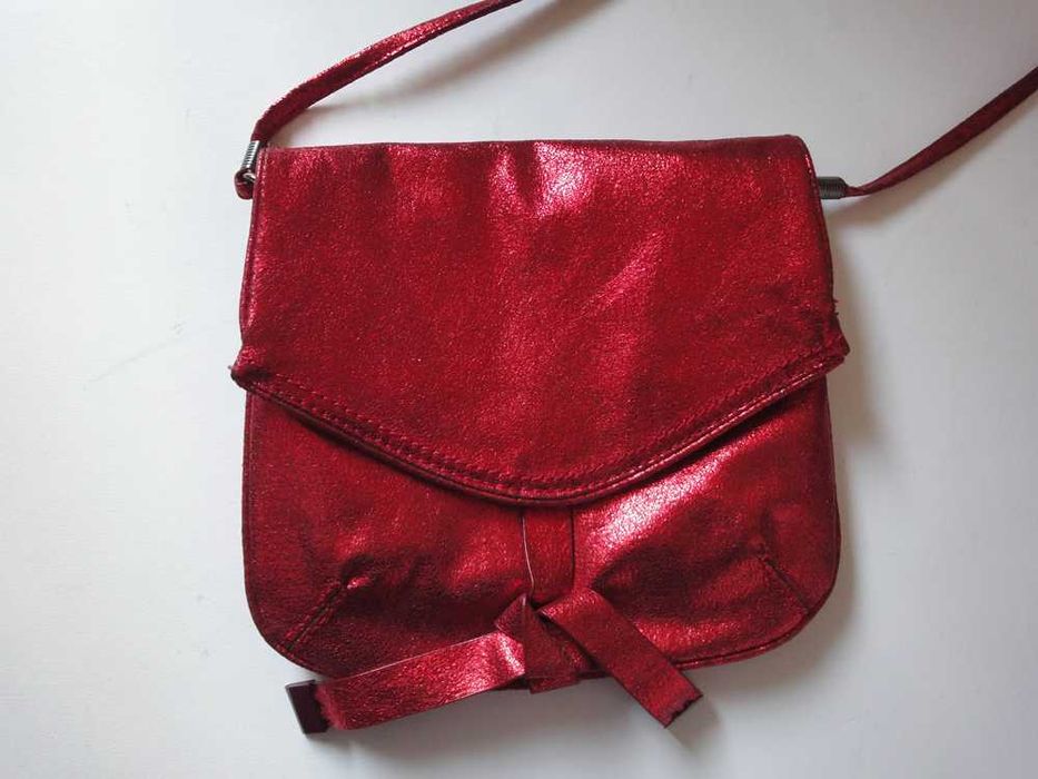 MANGO червена чанта