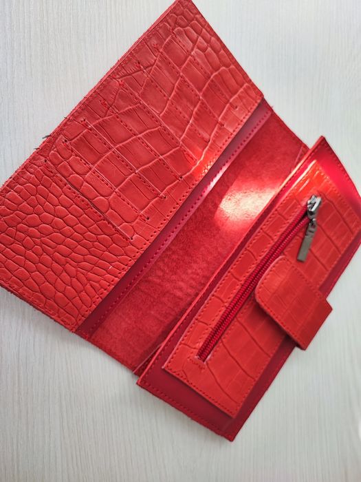 Кашелек кожаный ручная работа