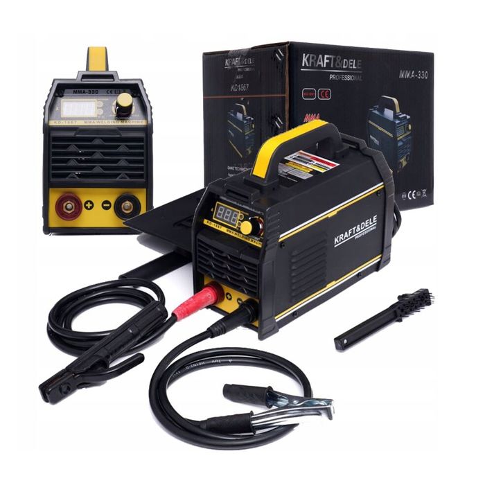 Aparat pentru sudura, invertor, MMA IGBT LCD, 330 amperi, Kraft