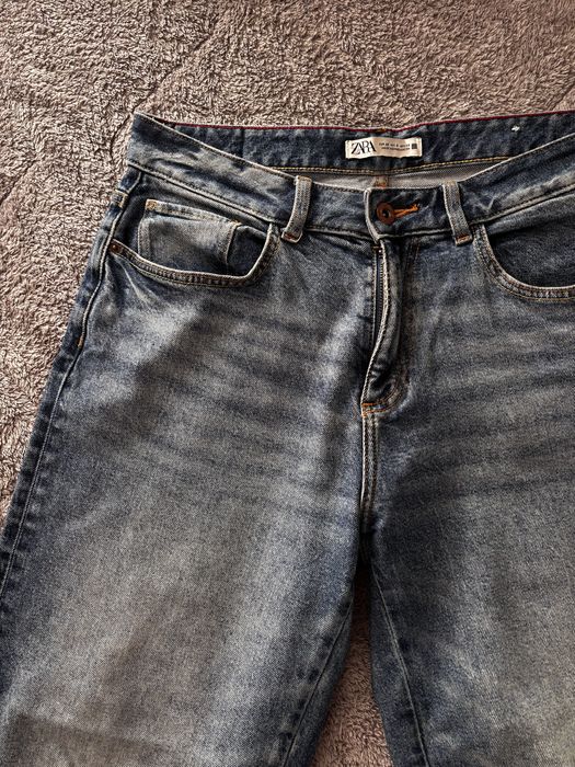 Дамски дънки Zara, класическо синьо