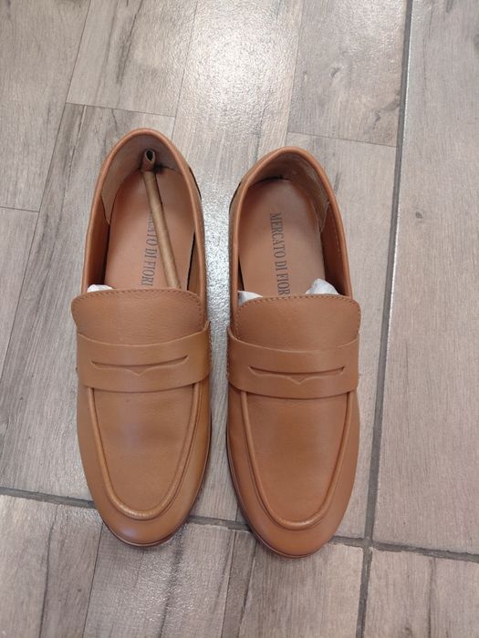 Mocasini/pantofi piele naturală