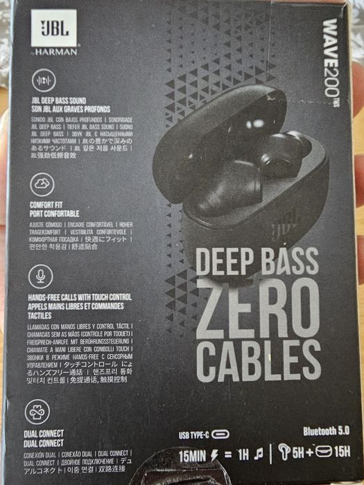 JBL WAVE 200 TWS - блутут слушалки
