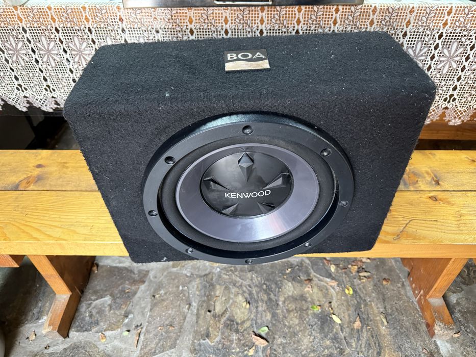 Subwoofer auto plus amplificator