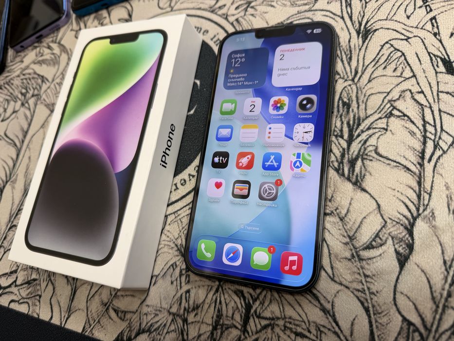 iPhone 14 Plus 128gb - комплект, отличен