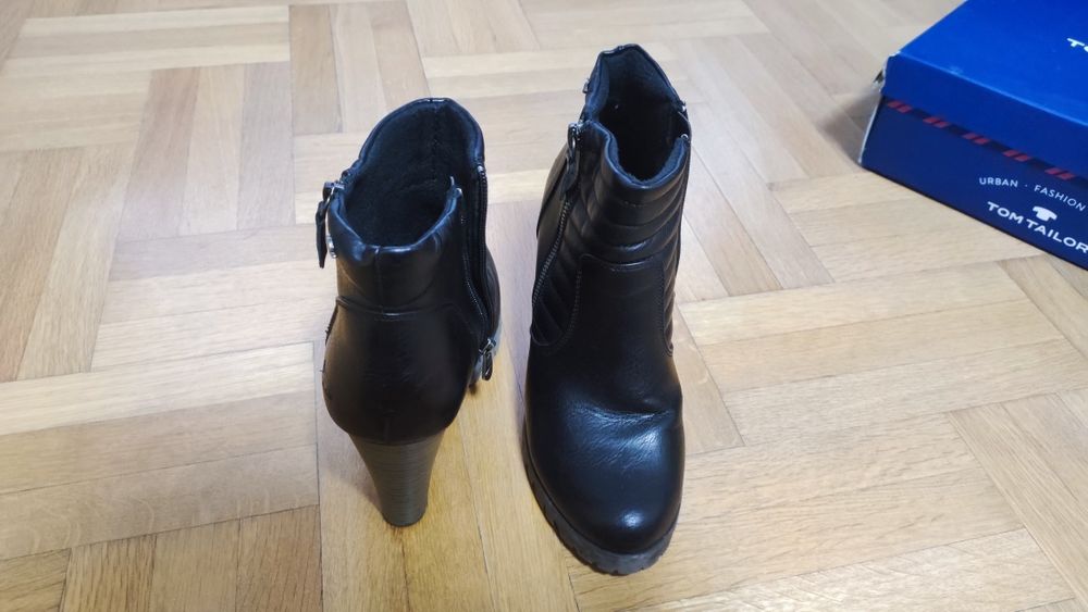 Зимни боти на ток Tom Tailor