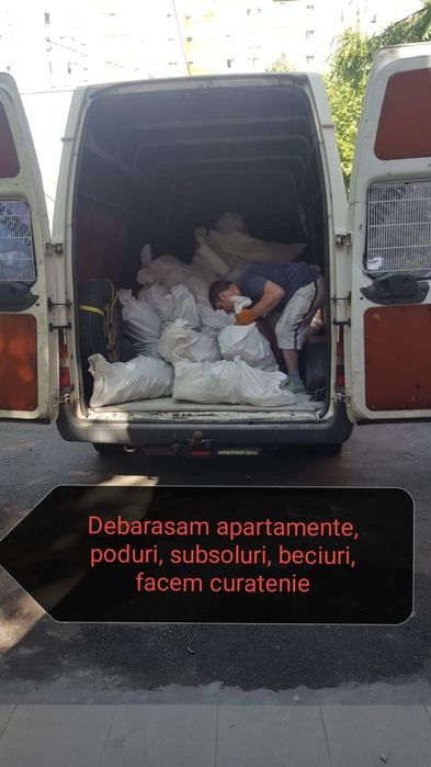 Debarasare apartamente moloz marfa moluz gunoi deseuri mobilă veche