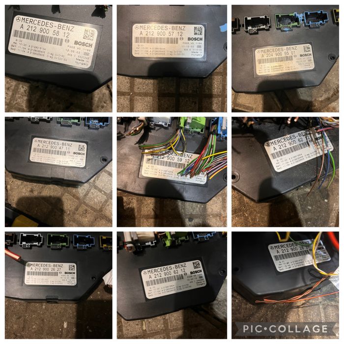 Преден Заден Сам / Sam / Модул Mercedes E W212 и C W204