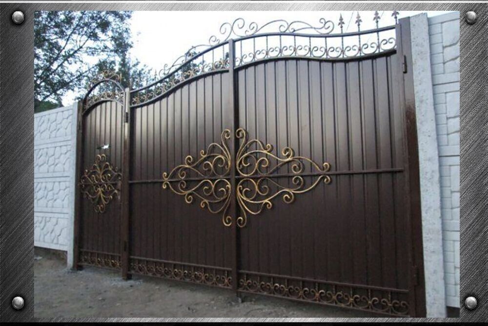 Ворота заборы под ключ Павлодар