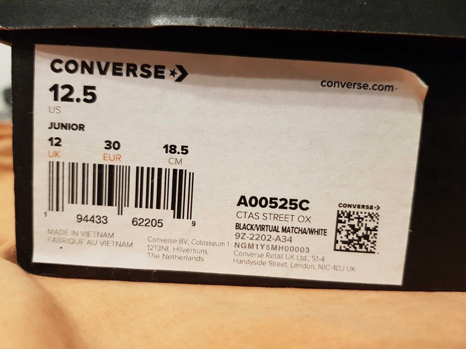 ! Tenisi (adidasi) Copii CONVERSE All Star Noi Nr 30