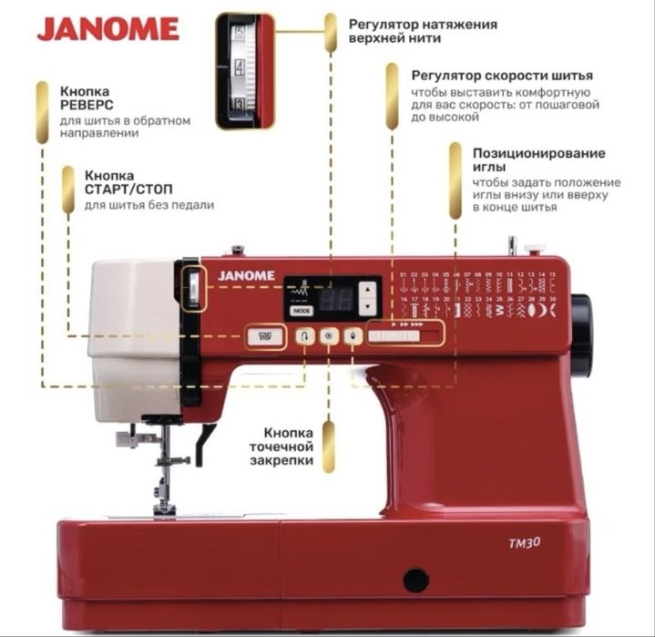 Швейная машина Janome TM30