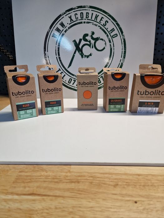 Promo Tubolito + kit pana camera bicicleta Road, CX Gravel, 27.5 si 29