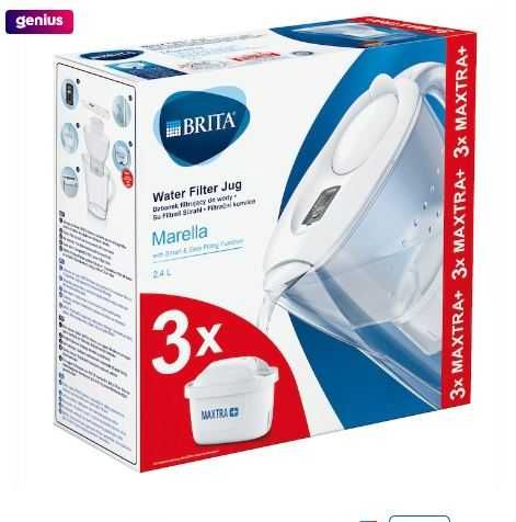 Cana filtranta Marella Starter Pack 2.4 L MAXTRA+ , alba