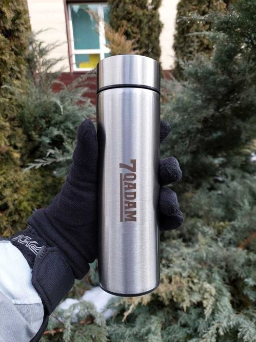 ОПТОМ: Термос 500мл с Датчиком температуры LED + НАНЕСЕНИЕ ЛОГОТИПА