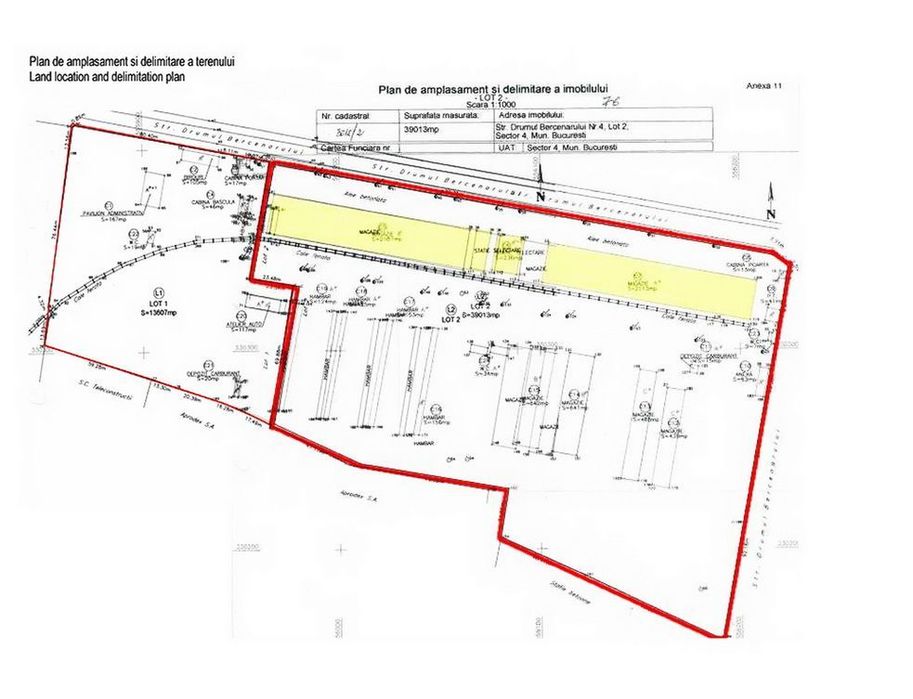 Terenuri in parc logistic Drumul Bercenarului 170 euro mp+TVA