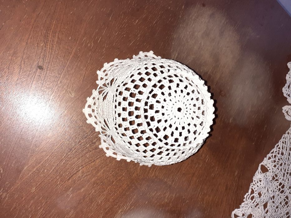 Плетени покривки на една кука