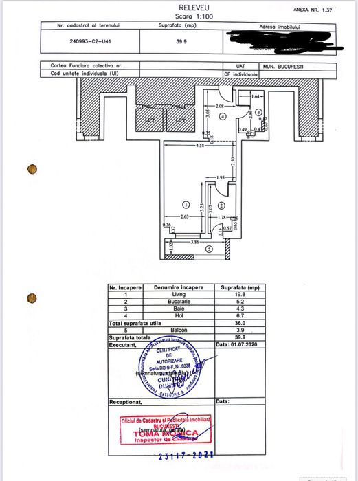 Studio 40 mp cu 2 camere