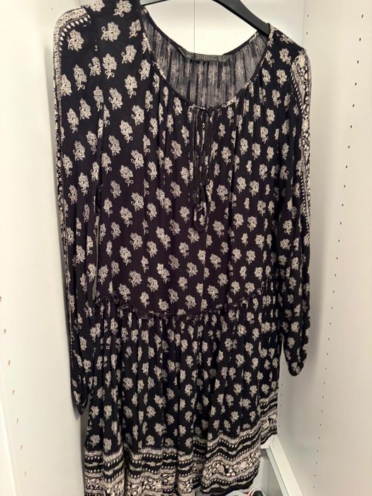 Bluza tip rochie din vascoza