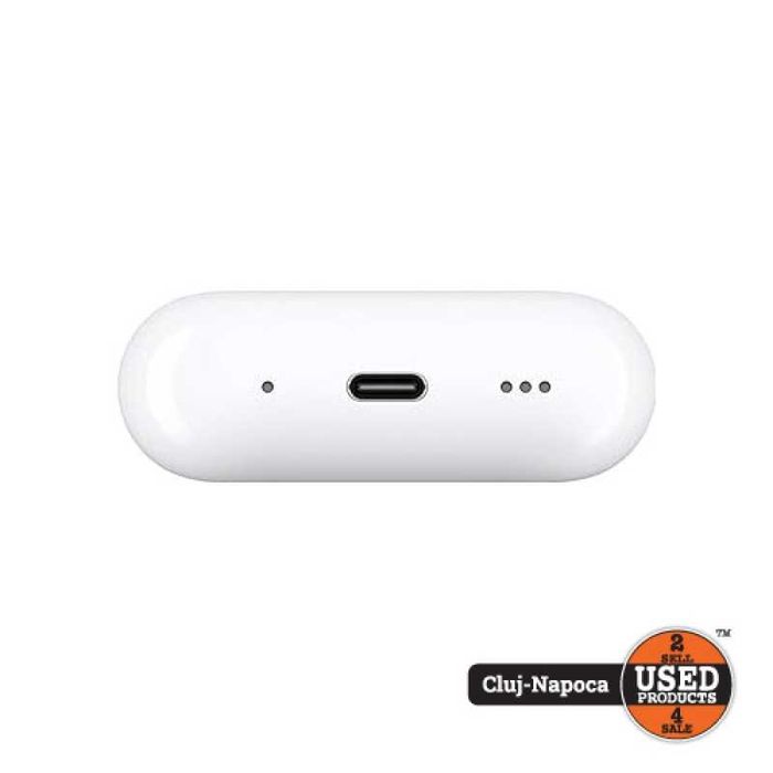 Apple AirPods PRO 2 (2023) USB-C, MagSafe Case A2968 | UsedProducts.ro