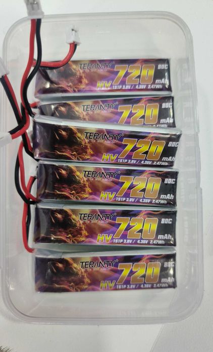 Lipo akkumlyator tinywhoop uchun sotiladi 6ta dron uchun 720mah