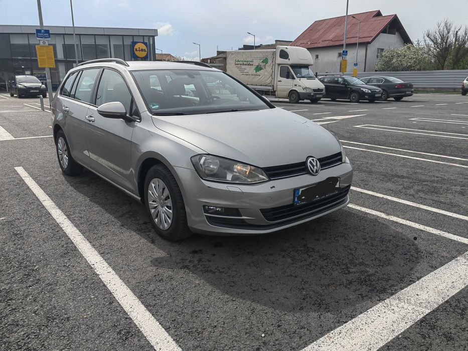 Golf 7 , Variant 1,6 TDI, gri argintiu, 2014, 226000 km