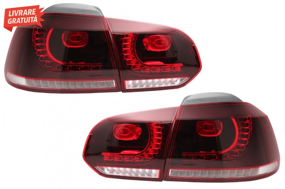Stopuri Full LED VW Golf 6 VI (2008-2013) GTI R20 Design