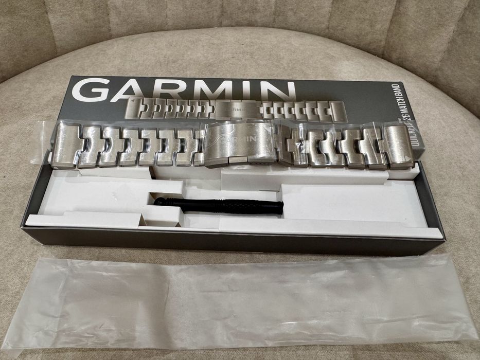 Титановый браслет для часов Garmin