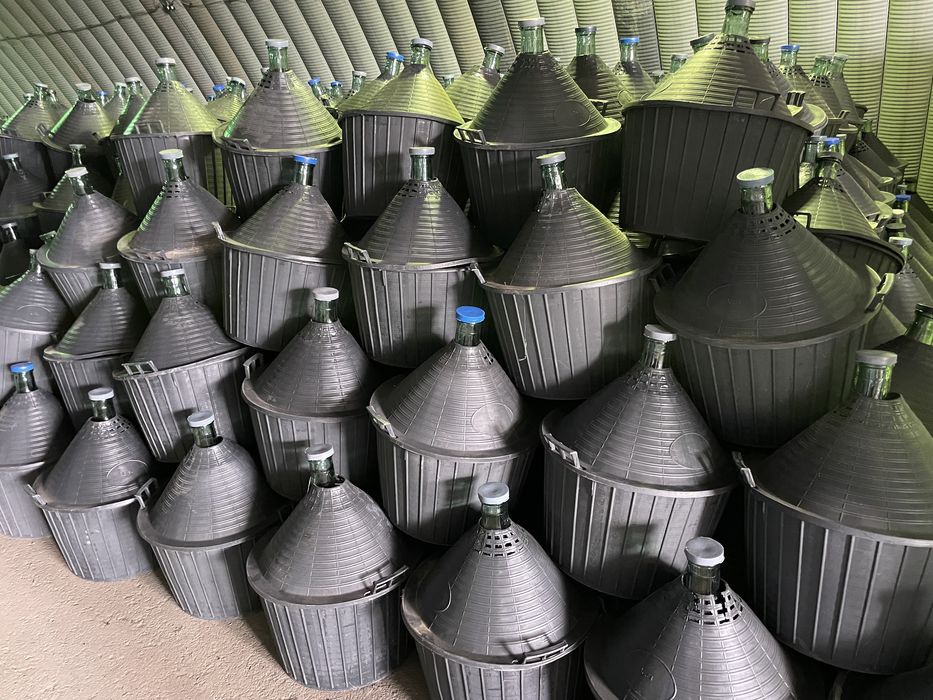 Нови!!!ПРОМОЦИЯ !!! Дамаджана с кош Италия 5л, 10л, 15л, 20л, 25л, 54л