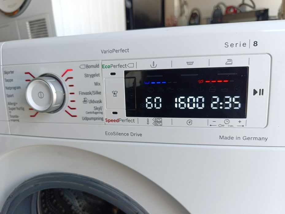 Пералня Bosch serie 8 Eco Silence Drive Vario Perfect А+++