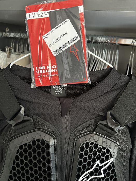 Armura alpinestars bionic action v2