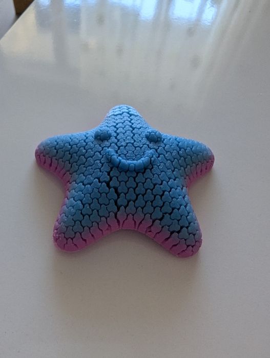 Морска звезда гъвкава играчка 3Д принт