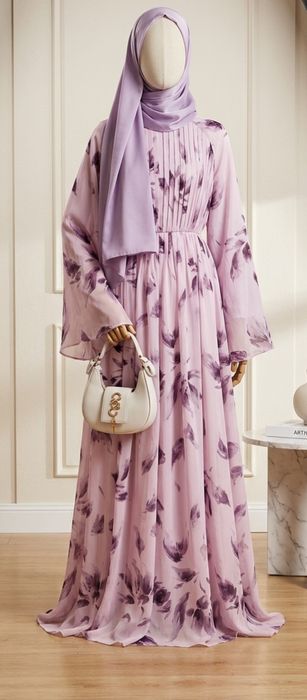 Платье из шифона