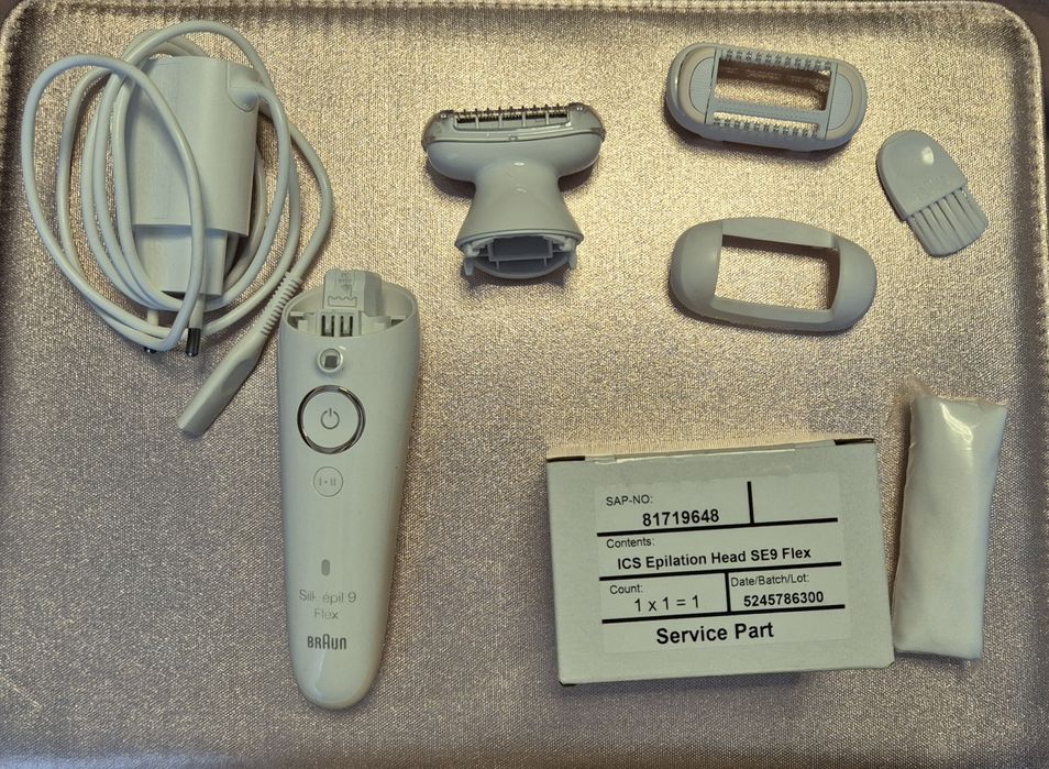 Епилатор Braun Silk-epil 9 Flex с 3 приставки (вкл. тример)
