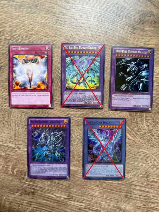 Yu-Gi-Oh! Карти Blue-Eyes White Dragon Deck – колекционерски комплект