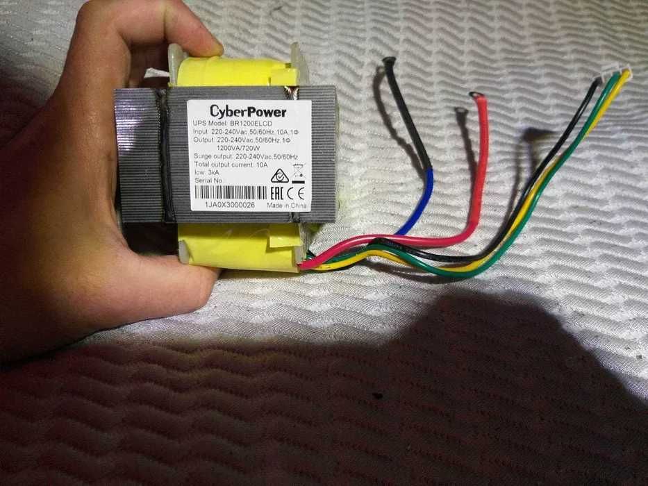 2x Placa de baza si Traf 24v UPS CyberPower BR1200ELCD, 1200VA/720W