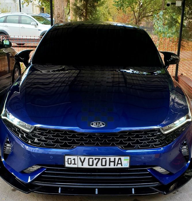Спорт-накладки на зеркала kia k5 2021