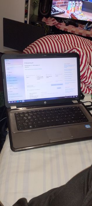 Лаптоп HP SSD 256gb може и бартер