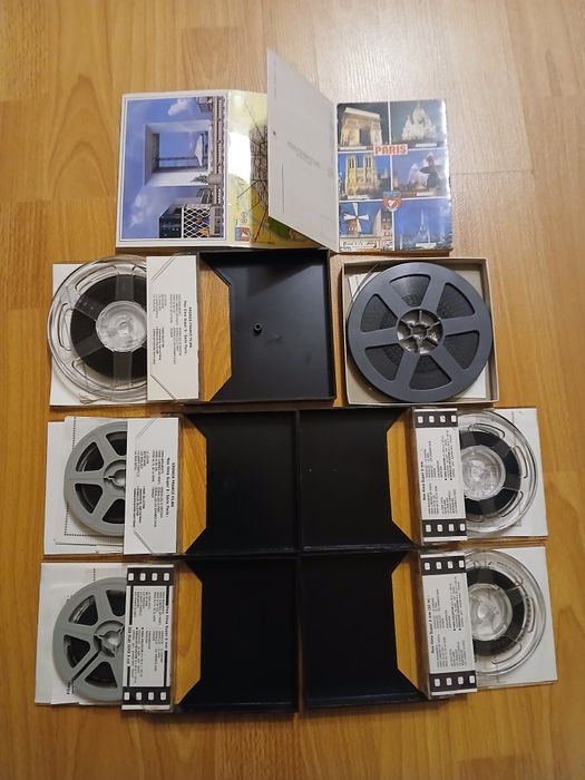 Role film pelicula  Super 8. Documentare vintage  Franta