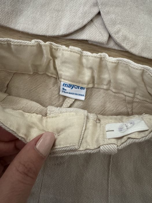 Сако, панталон и риза Mayoral 12м