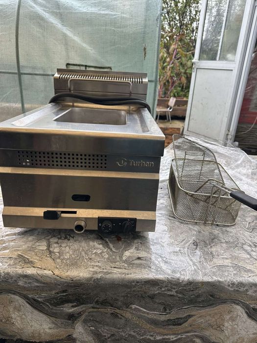 Газов фритюрник 12л