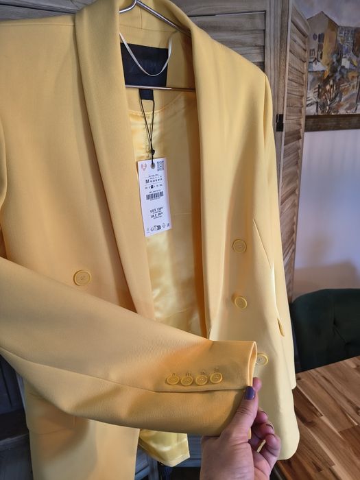 Zara . Sacou și bluză noi cu eticheta