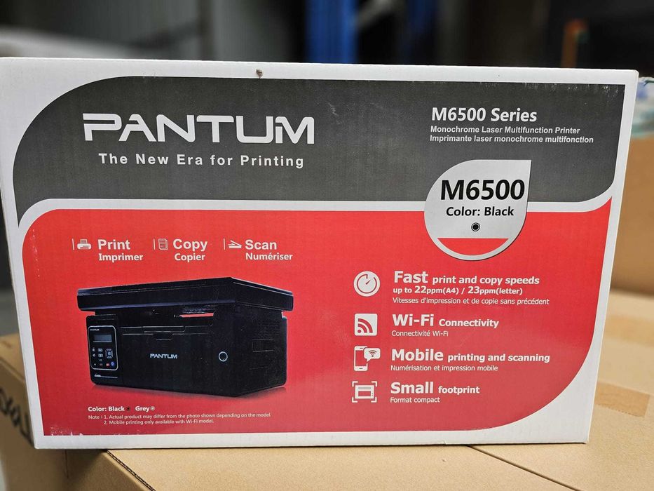 Imprimanta multifunctionala alb/negru Pantum M6500