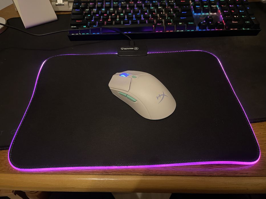 Mouse pad RGB, bungee mouse, lampa birou cu 3 culori