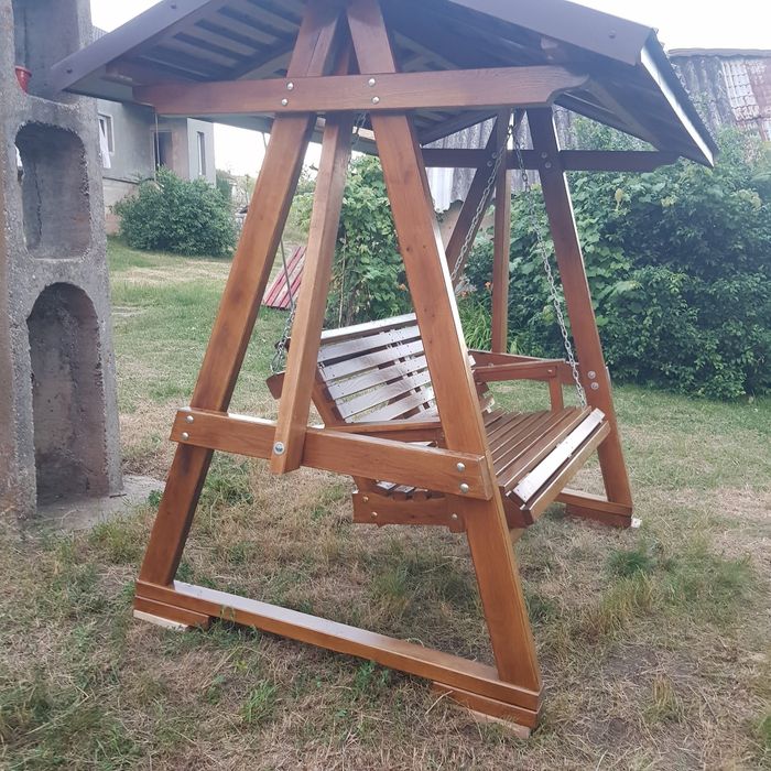 Leagăn /Balansoar de grădină din lemn