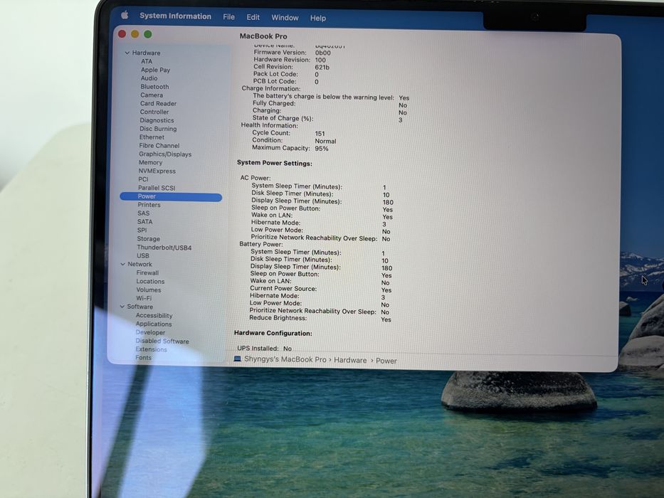 Macbook pro 14 M3 Pro 18/512 GB