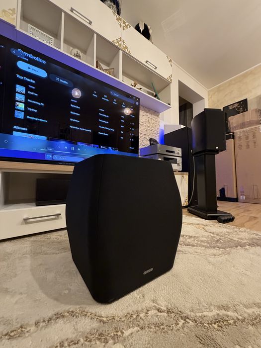 Vand Monitor Audio MASS W200 subwoofer activ premium de top. Premiat.